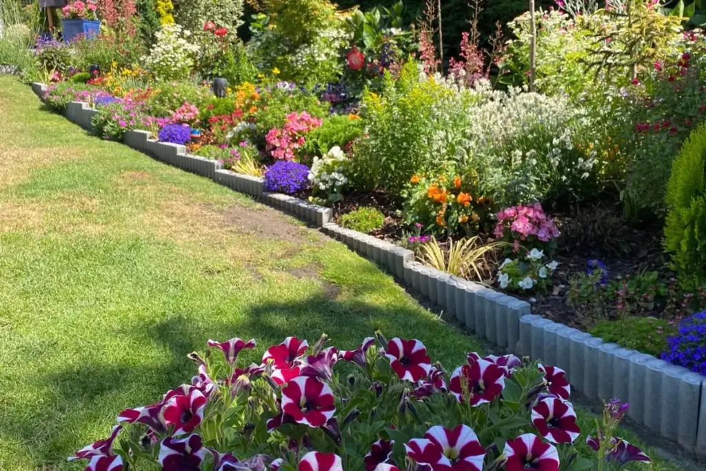 Jardin entretenu au plan de grasse